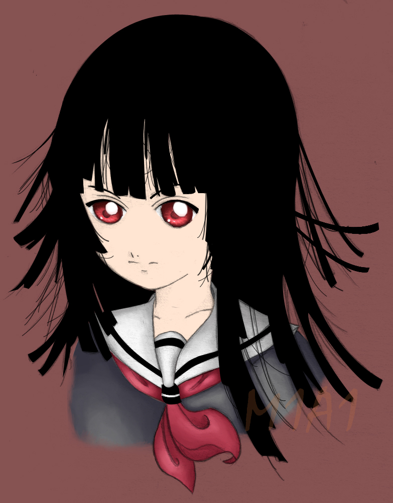 Enma Ai --- Coloured. I guess.