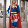 blonde supergirl