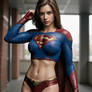 brunette supergirl