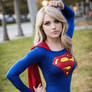 blonde supergirl