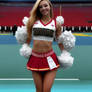 blonde cheerleader