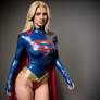 blonde supergirl