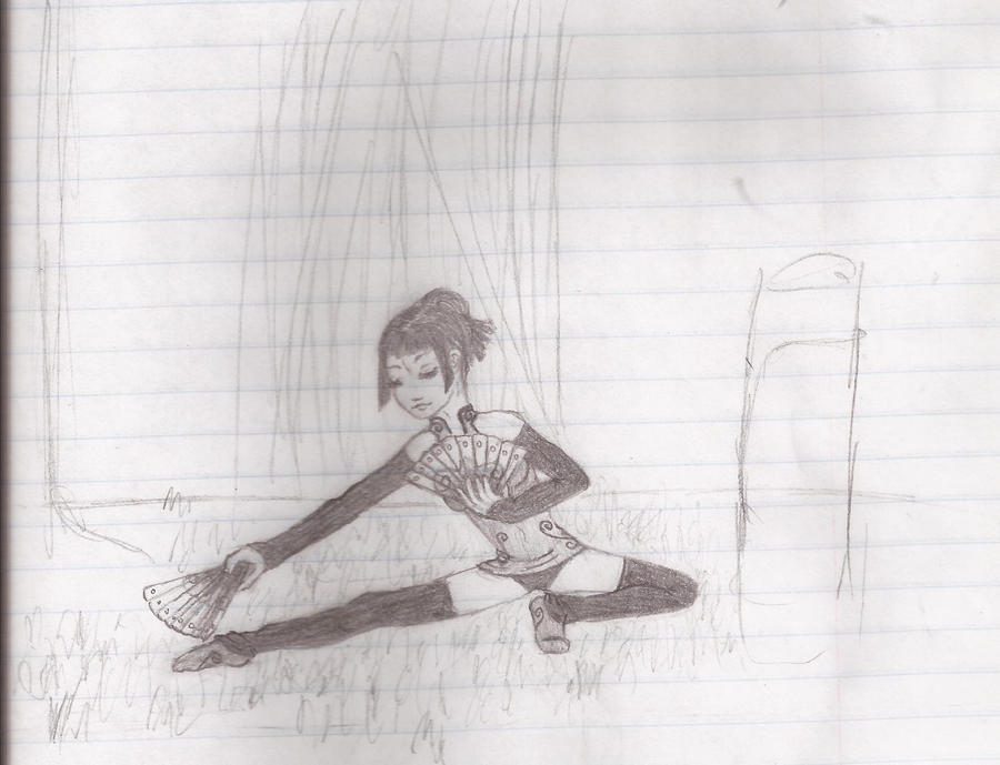 Graphfan Deviantart Practicing with Fans by d3m0n3y3 on DeviantArt