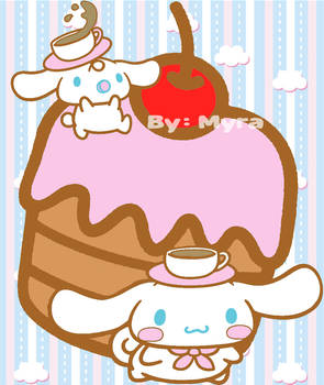 Cinnamoroll, Milk And Big Cake