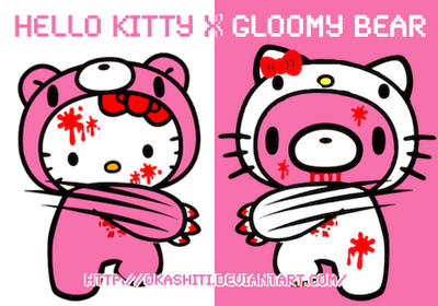 Hello Kitty x Gloomy Bear