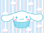 Eating Cinnamoroll Cupcake GIF by OkashiTi