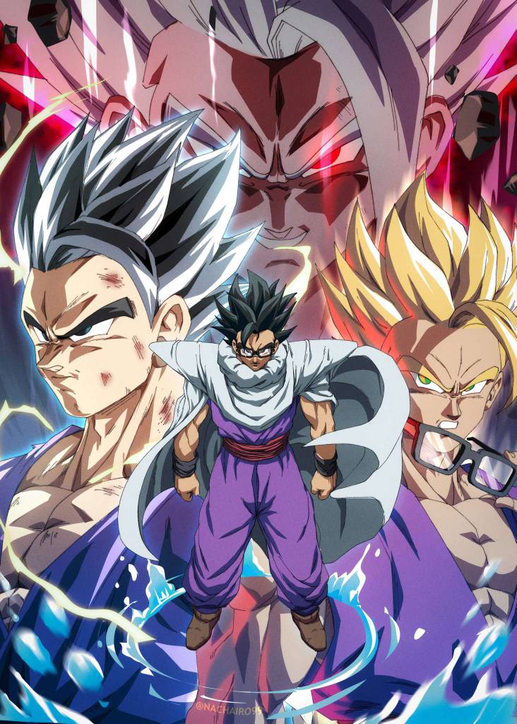 Gohan Variants Gohan's Evolution by YokaiVortex on DeviantArt