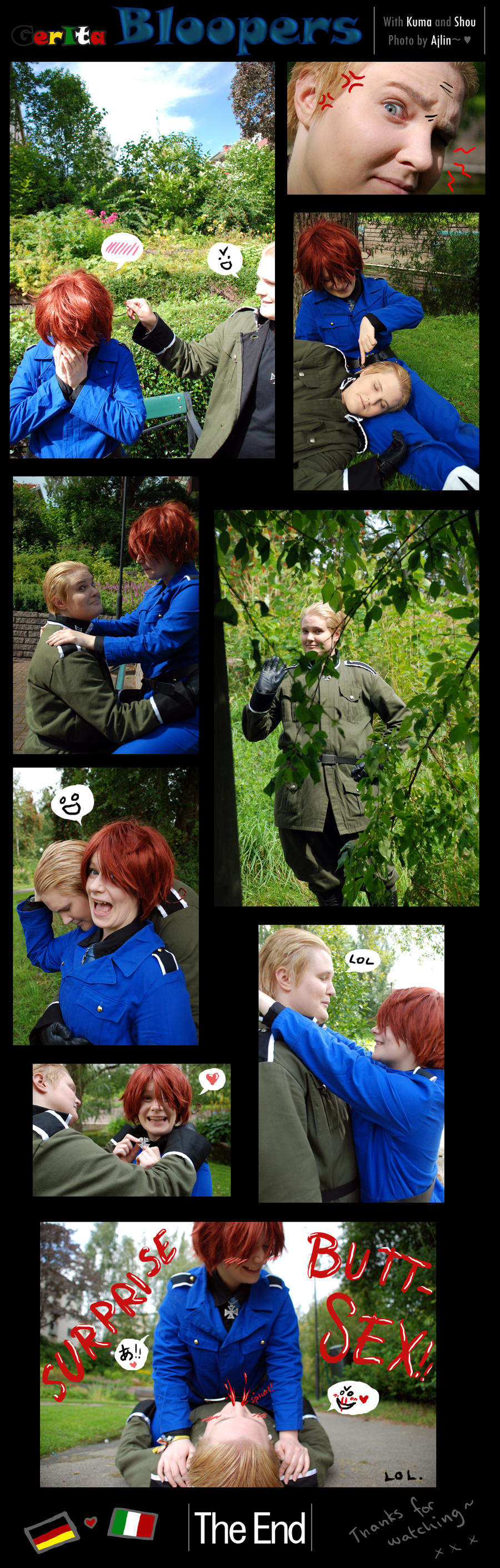 APH-cosplay: Bloopers