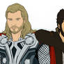 Fandom Challenge - Thor and Wolverine
