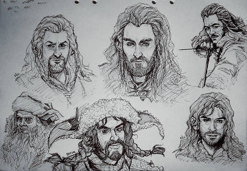 The Hobbit - Doodles
