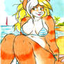 Jaira at the Beach