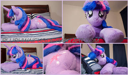 Life Size 53 inch laying down Twilight Sparkle