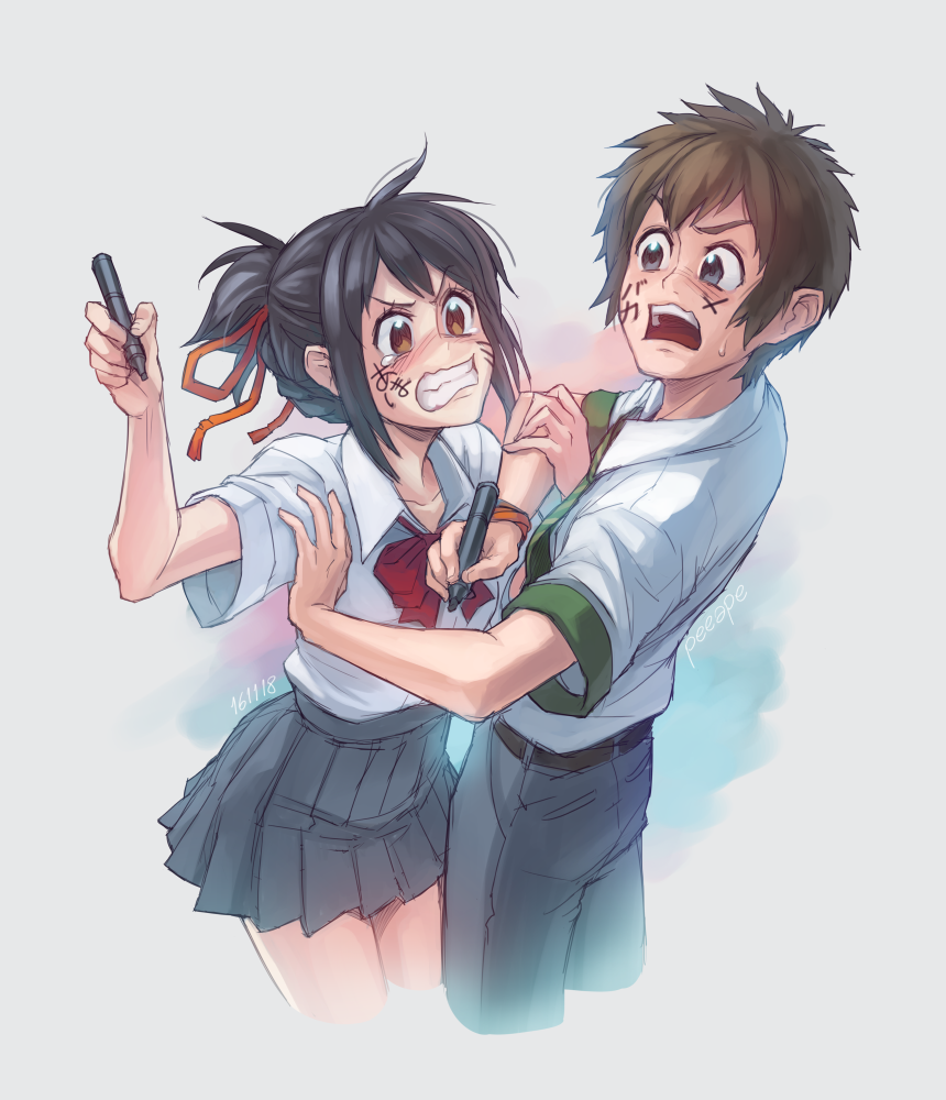 Mitsuha and Taki