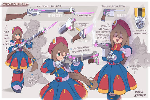 Gunslinger Iris!! by peeape