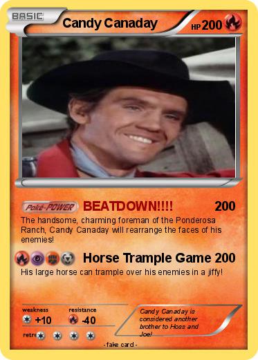 Candy Canaday Pokemon Card