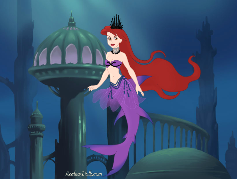 Queen Beryl as a Mermaid