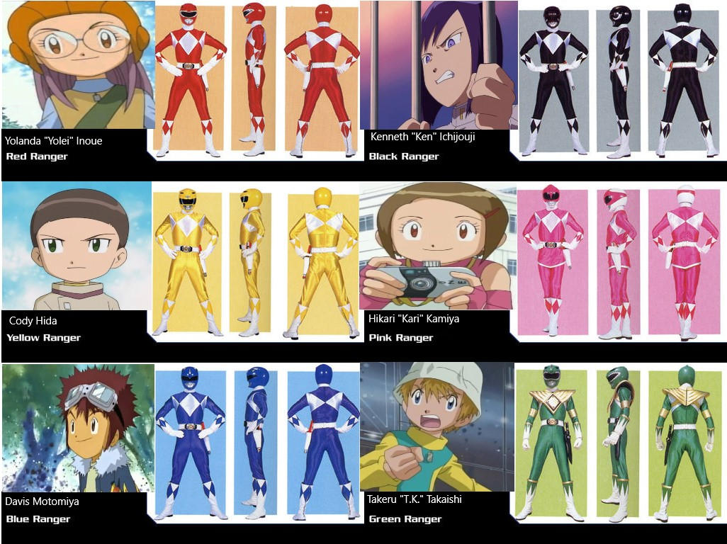 Dig Group Rangers Digdestined 2 Power Rangers by Amphitrite7 on DeviantArt