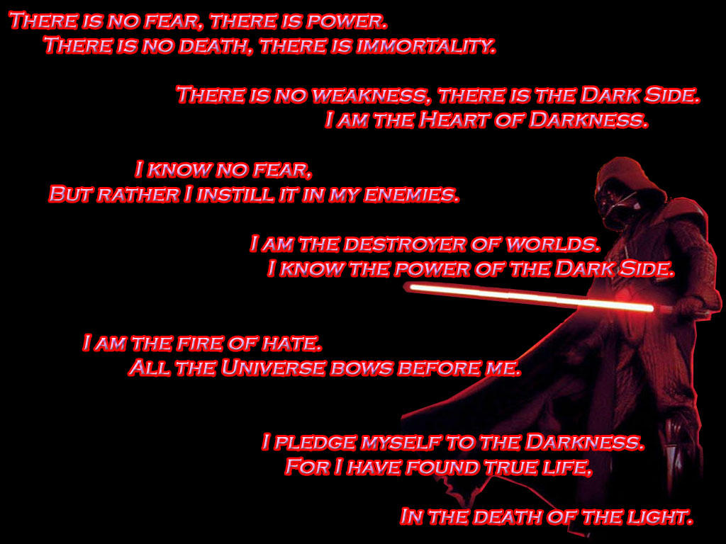 Darth Vader - The Sith Code by dragonseraph on DeviantArt