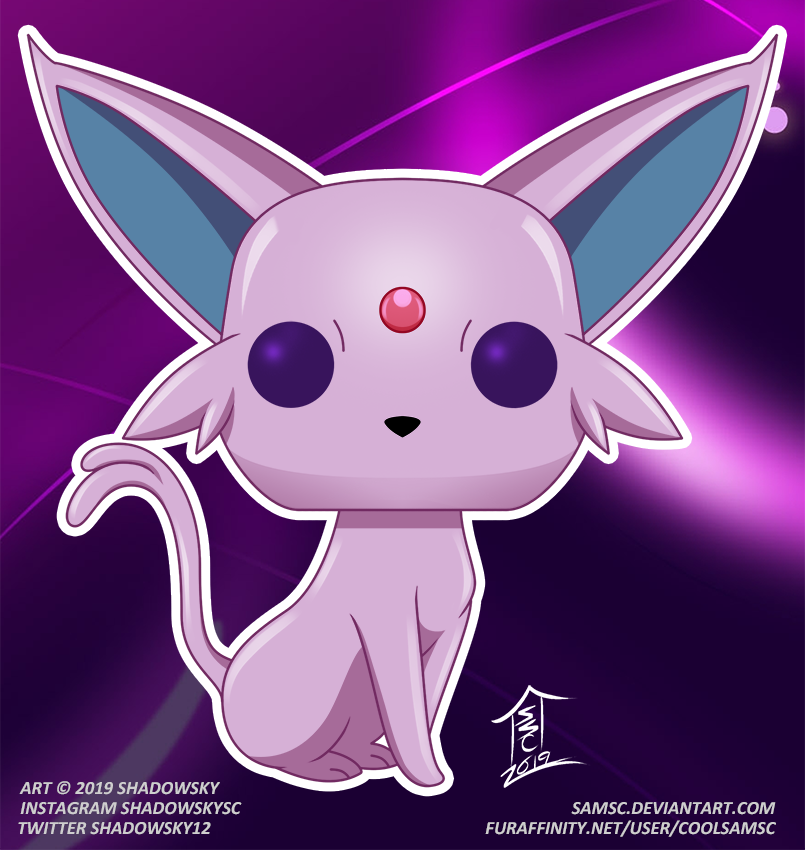 Pokemon Espeon Funko Pop by SamSC on DeviantArt