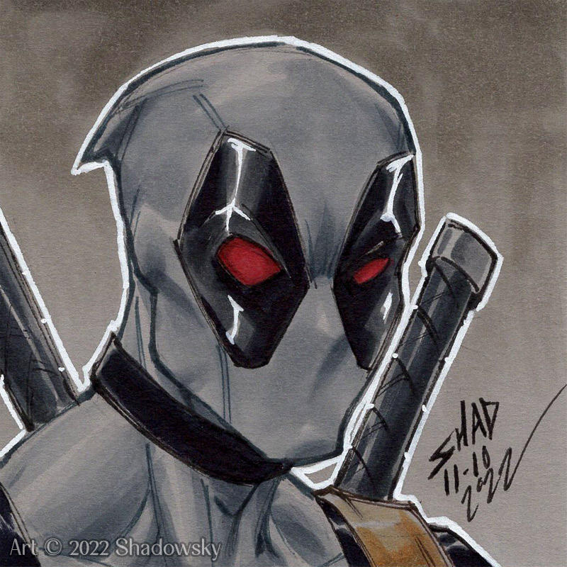 X-Force Deadpool Post-it by SamSC on DeviantArt