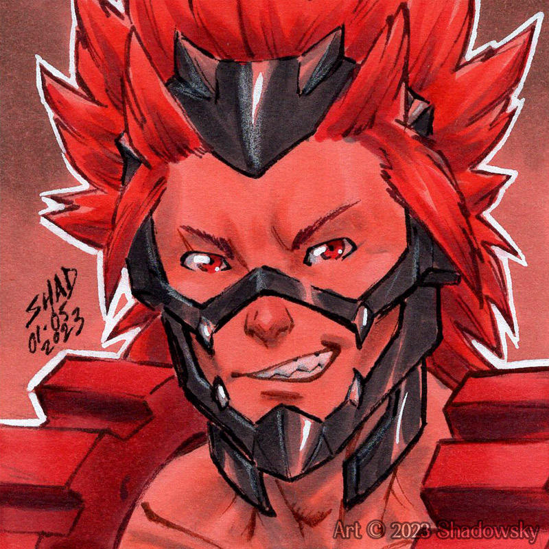 MHA Eijiro Kirishima by SamSC on DeviantArt