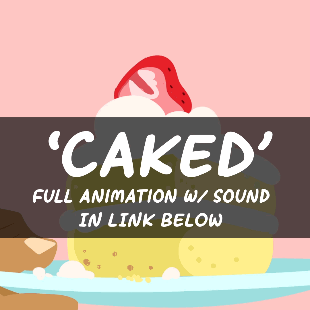Link In Description Animation CAKED - Animation Link in Description by ThaddeusMcBoosh on DeviantArt
