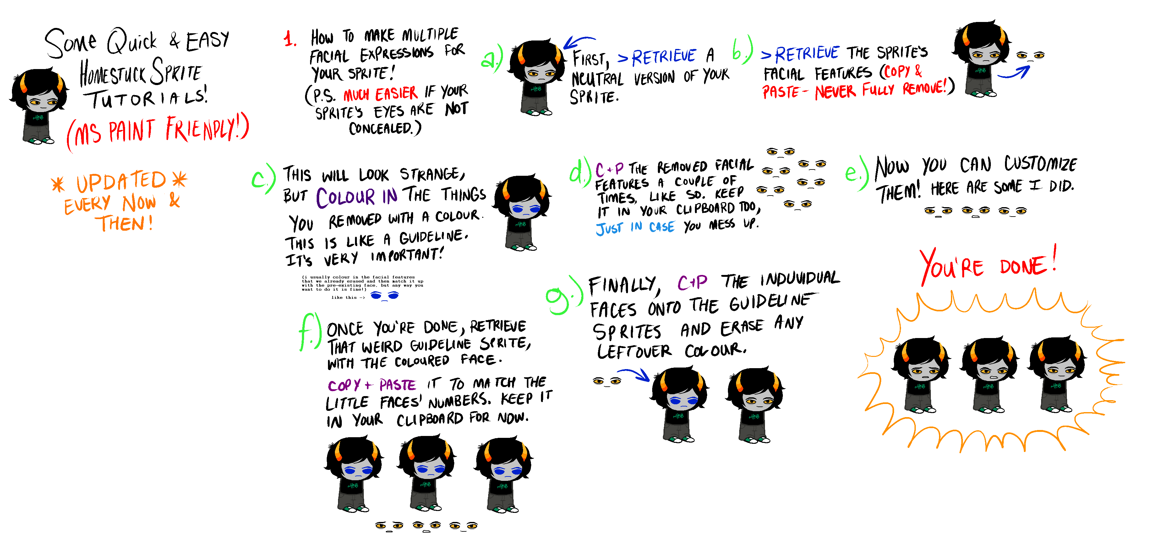 Talksprite Tutorial Homestuck Talk Sprite Maker