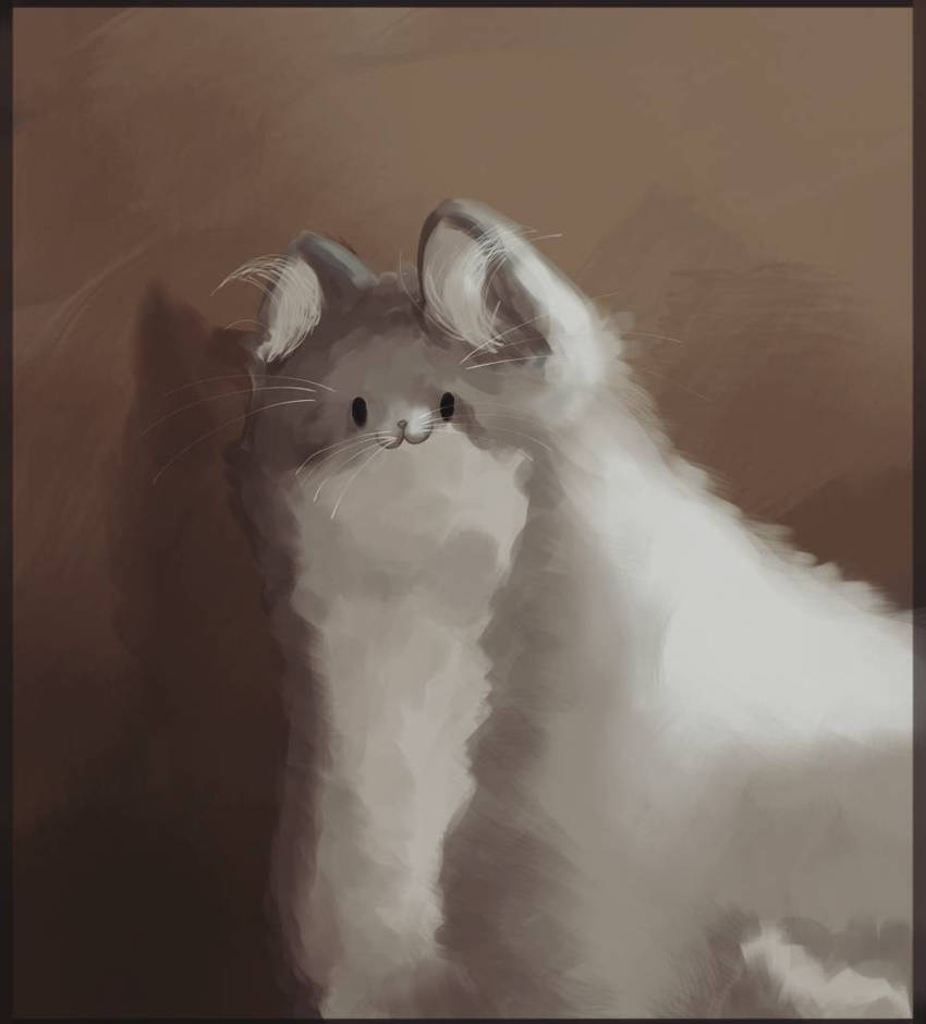 Another cat :p ( i draw cat from Pinterest) by StarFosfor on