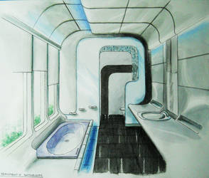 Futuristic Bathroom