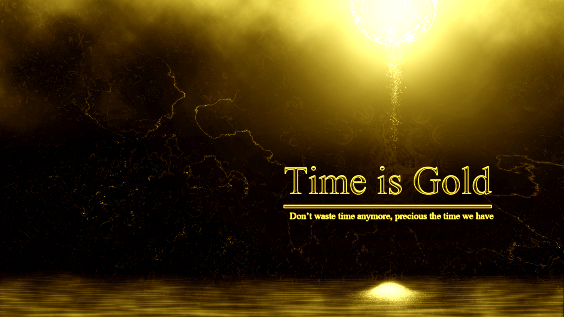 Time is Gold Word Edition by txvirus on DeviantArt