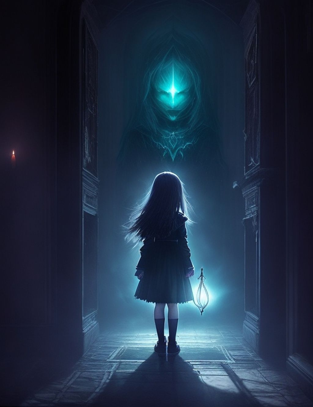 Haunted Reflections: A Ghostly Encounter by ishi99 on DeviantArt