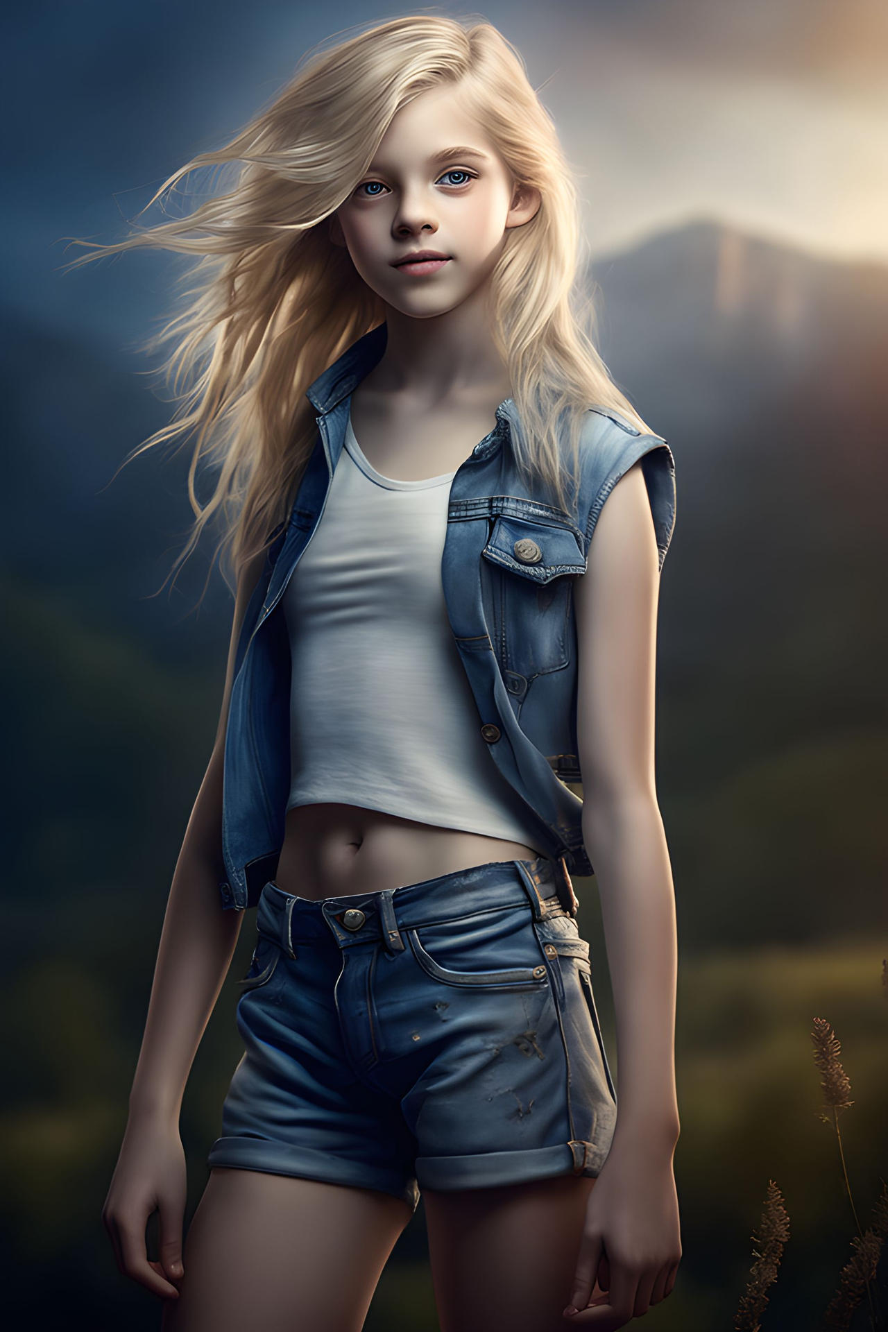 She's going to the top as the new Denim model by ishi99 on DeviantArt