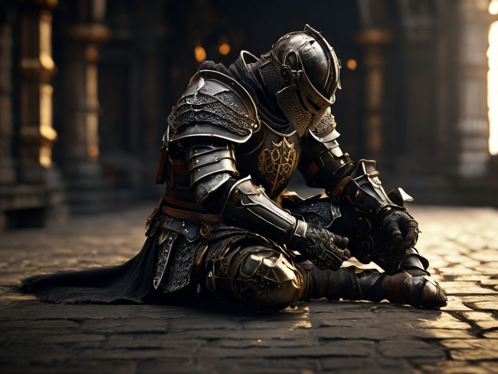 Knight Getting Coronated When A Knight Lost His Faith! by ishi99 on DeviantArt