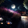 A Chill Evening In A Fantasy Garden