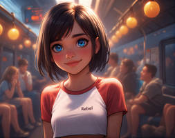 The Cutest Train Rebel!