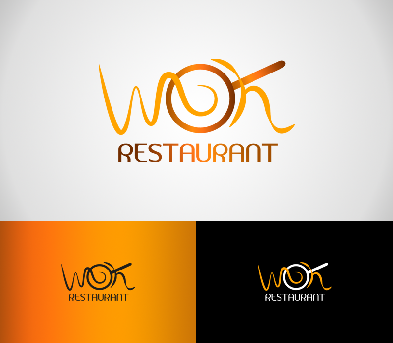 WOK RESTAURANT LOGO