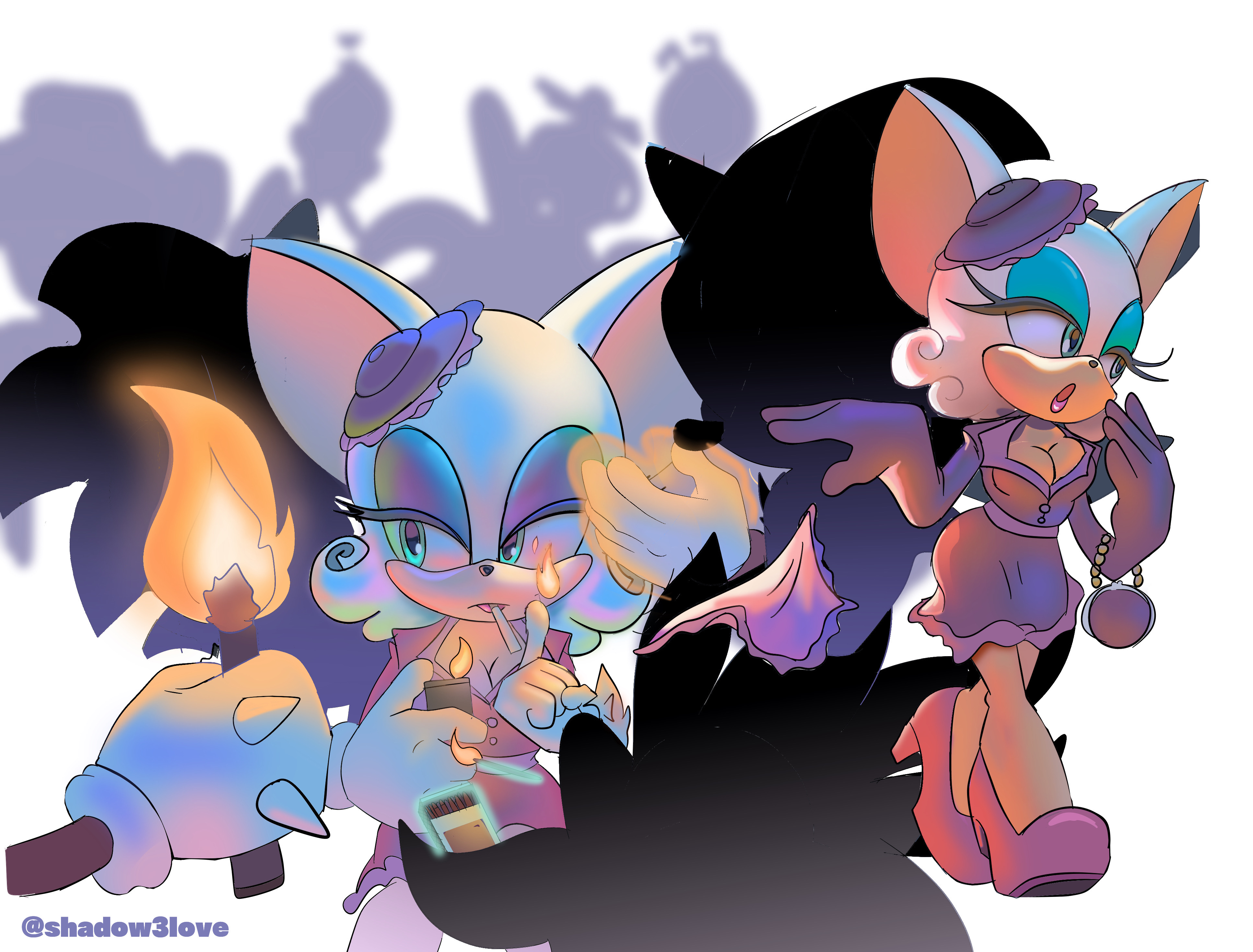 Deviantart Rouge Cream Classy Rouge by sonickkuto on DeviantArt