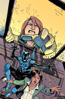 Blue Beetle 19 cover