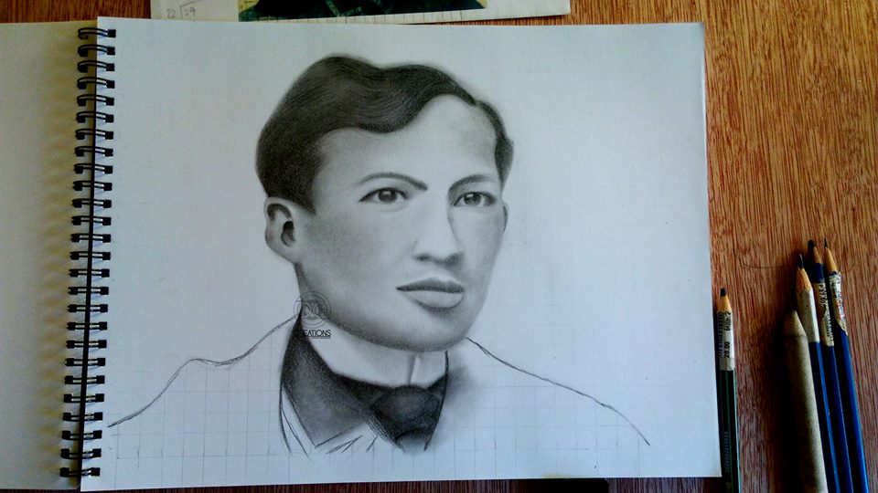 Jose Rizal Drawing