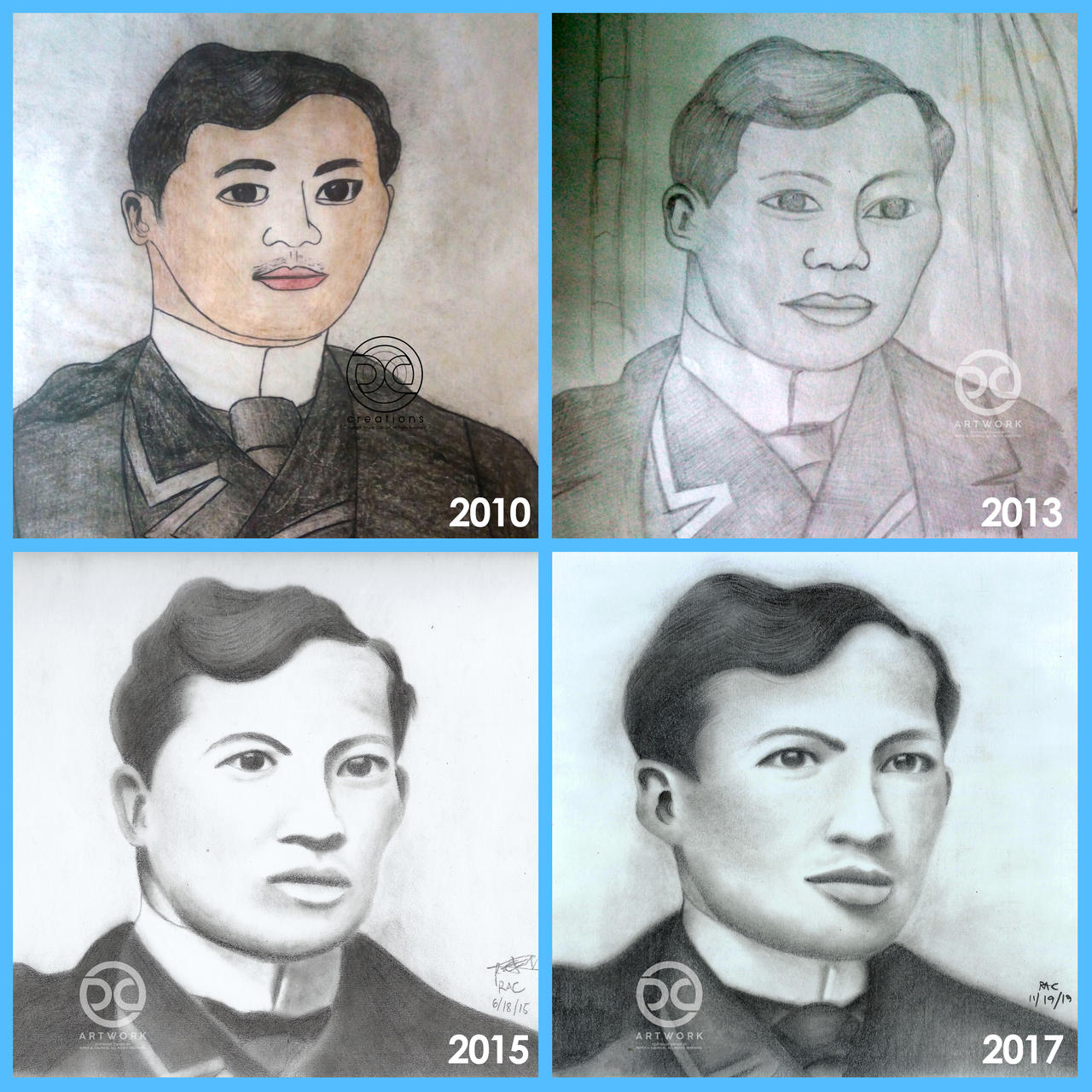 Featured: My Drawings for Dr. Jose Rizal by DicoCalingal on DeviantArt