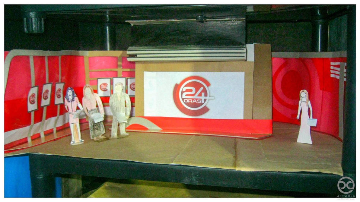 24 Oras Studio Set Diorama (2014) by DicoCalingal on DeviantArt