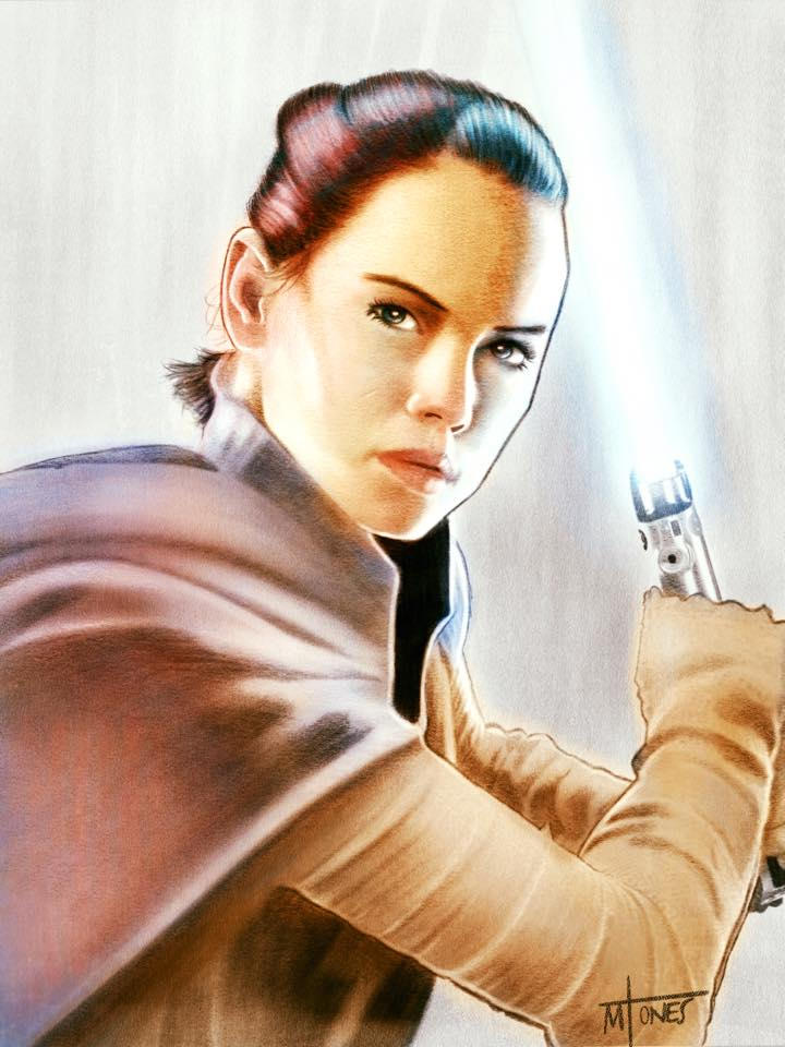 Rey (Daisy Ridley) by Designedbymikeuk on DeviantArt