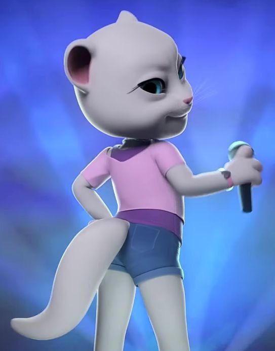 Angela Singer Rabbit Angela's backside singer #2 by TalkingAngela2000 on DeviantArt