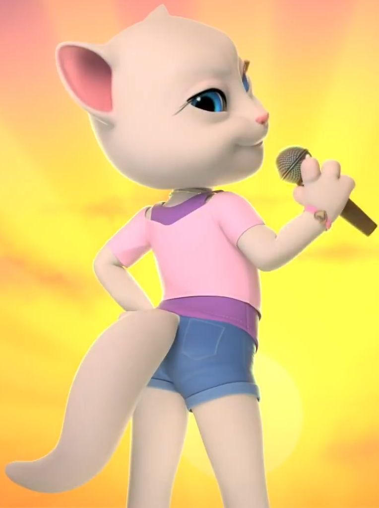 Angela Singer Rabbit Angela's backside singer #3 by TalkingAngela2000 on DeviantArt