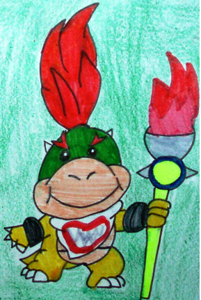 Bowser Koopa Junior.