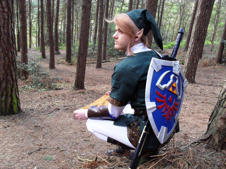 Link Cosplay: Map Reading