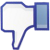 Facebook Thumbs Down Icon