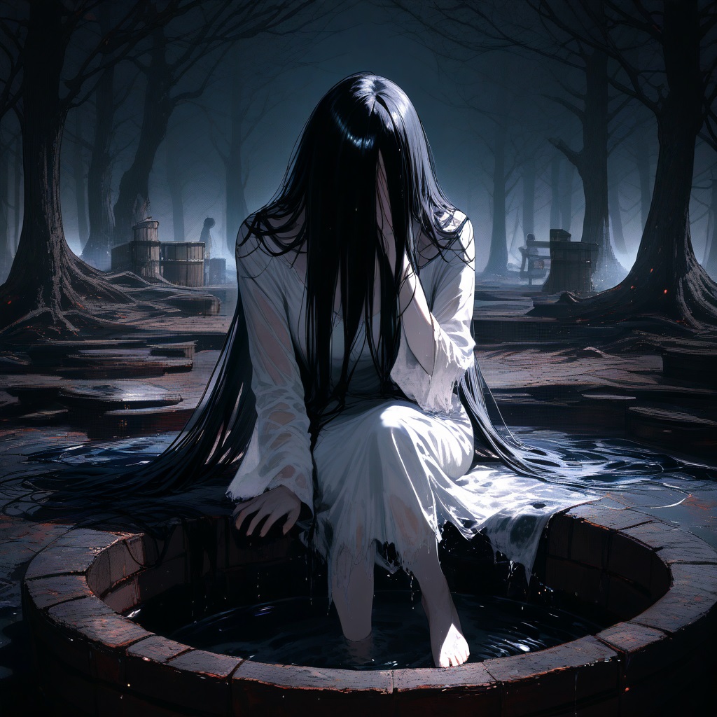 Sadako Yamamura by RogueVincent on DeviantArt