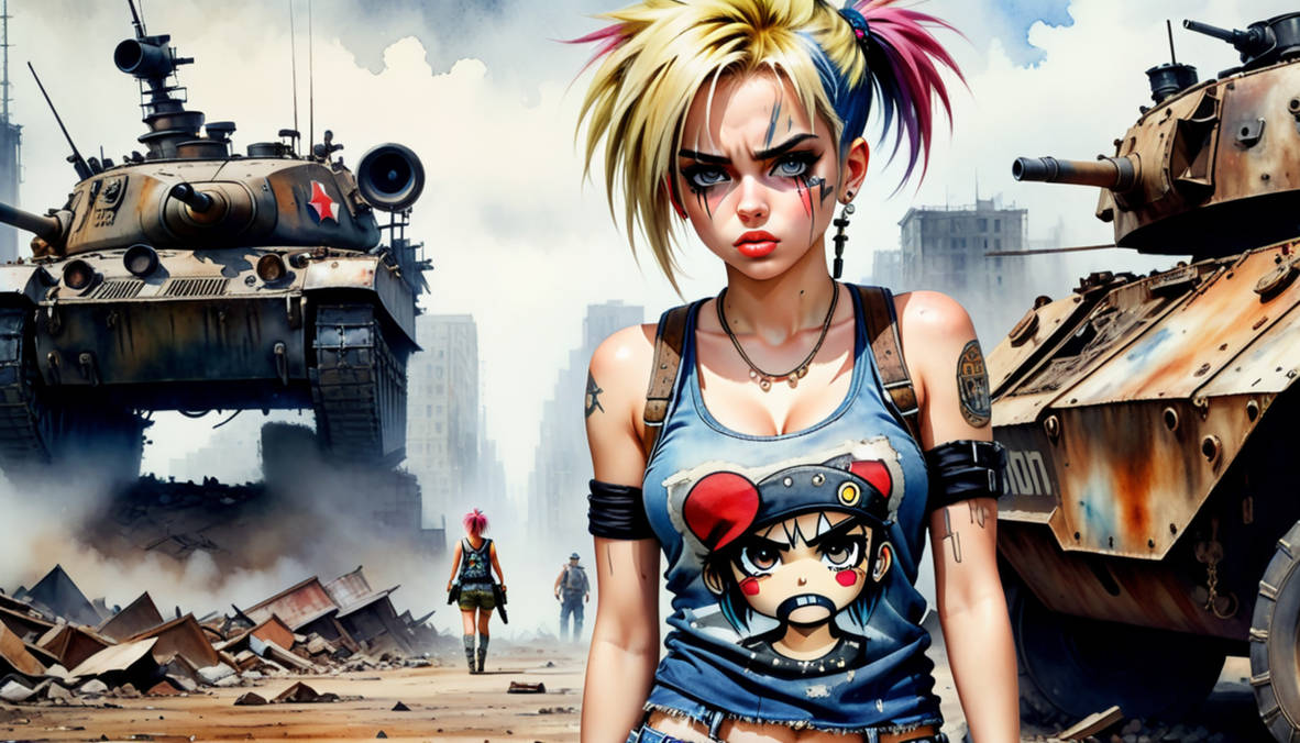 Animation Tank Female Tank Girl by RogueVincent on DeviantArt