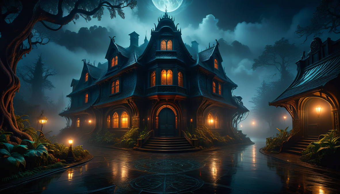 Devious House Haunted House by RogueVincent on DeviantArt